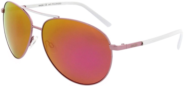 223.472 – Lunettes de soleil à verres polarisants, monture métallique style aviateur, catégorie de filtre 3, CHF 49.90