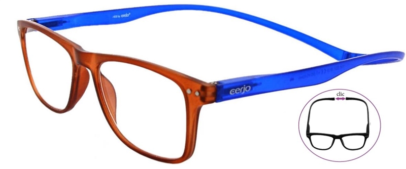 116.538 Reading glasses clic with magnetic closure 3.00